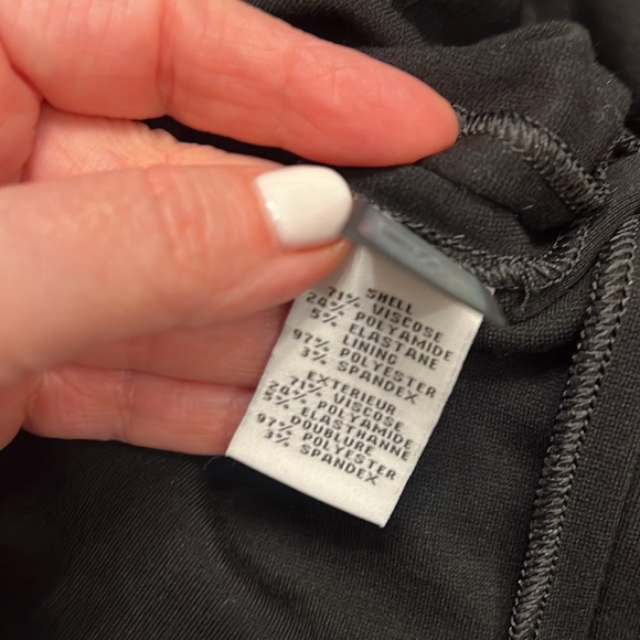 DVF maizah black dress - Picture 4 of 4